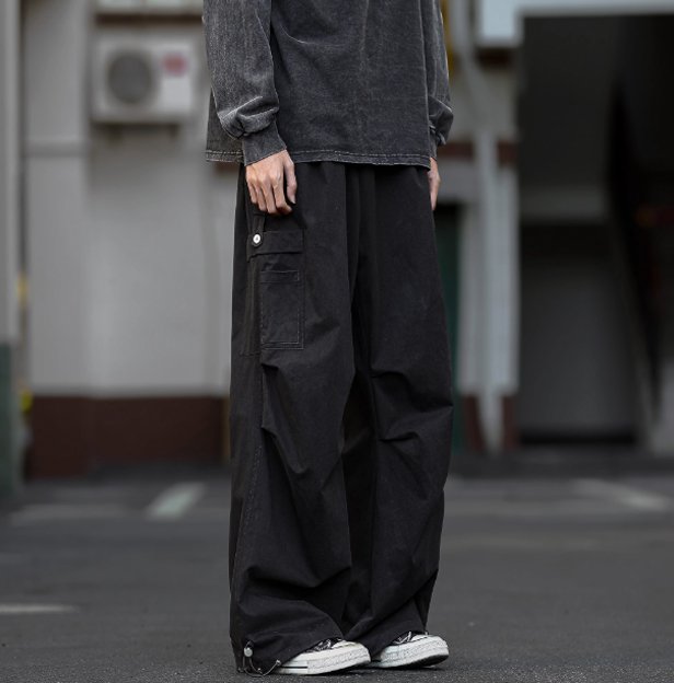 남자 낙하산병 작업복