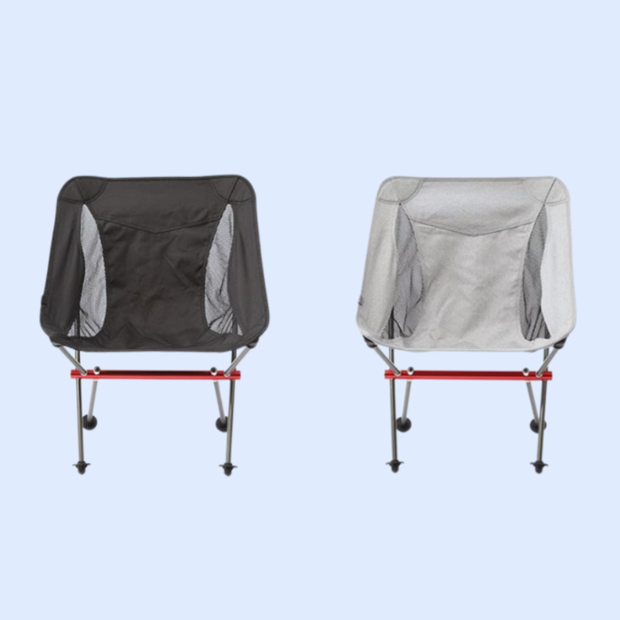 アルミ合金製便利なリクライニング背もたれ付き家庭用折りたたみ椅子