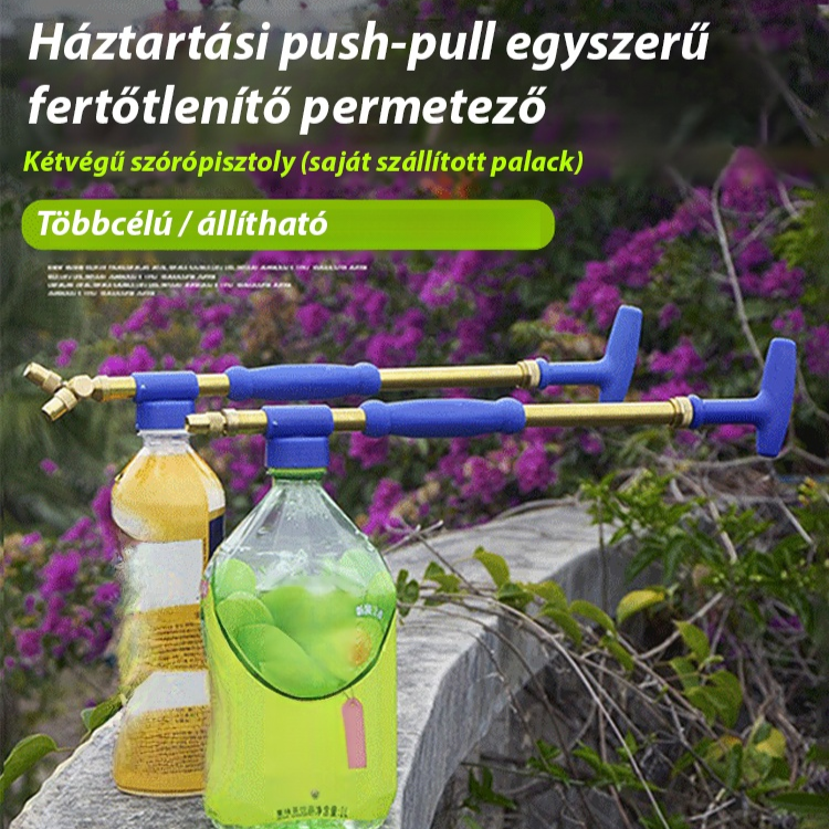 Háztartási tolható egyszerű fertőtlenítő permetezőgép