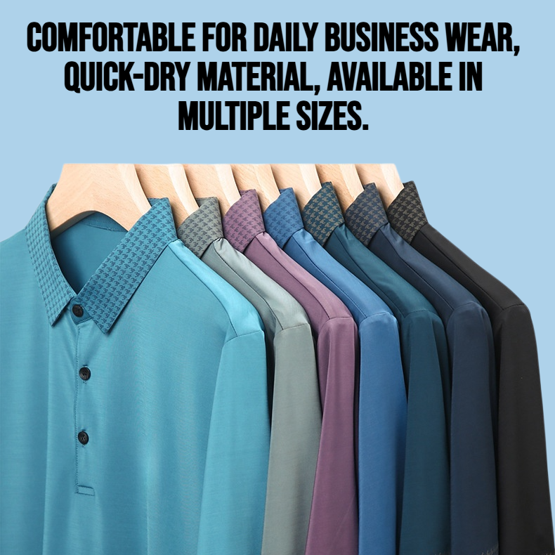 Summer business loose and comfortable men's short sleeves