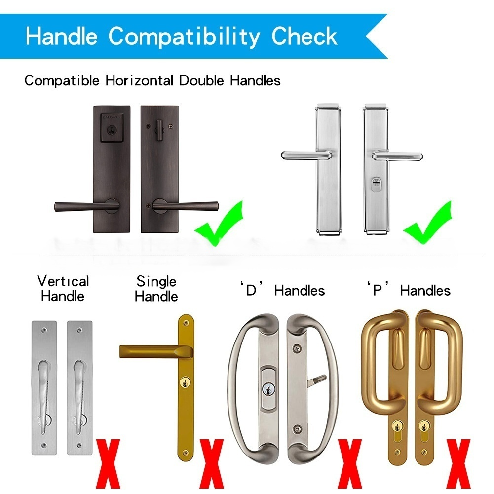防犯性能に優れたダブルドアロック