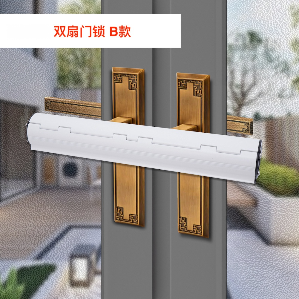 ヨーロピアンヴィラ用ダブルドアロックの外観