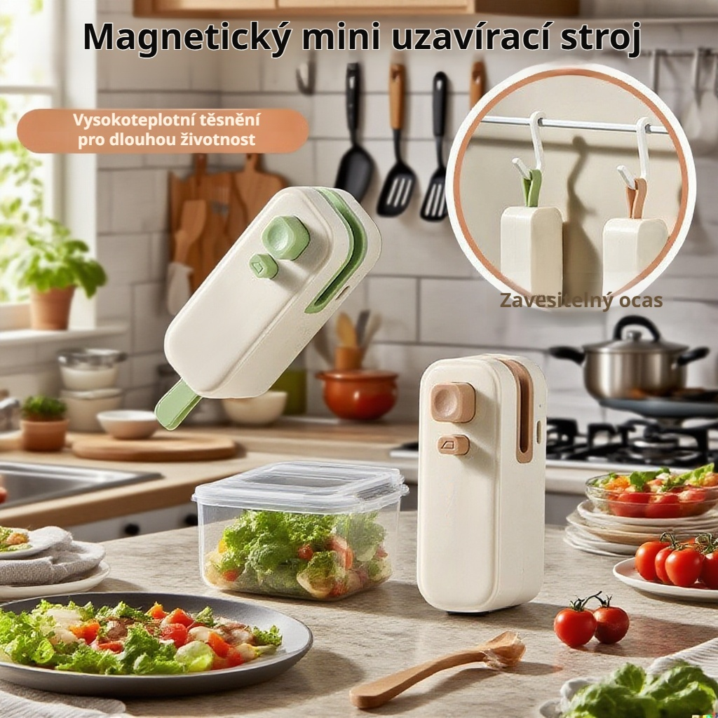 Přenosný magnetický svařovací stroj na sáčky pro domácnost