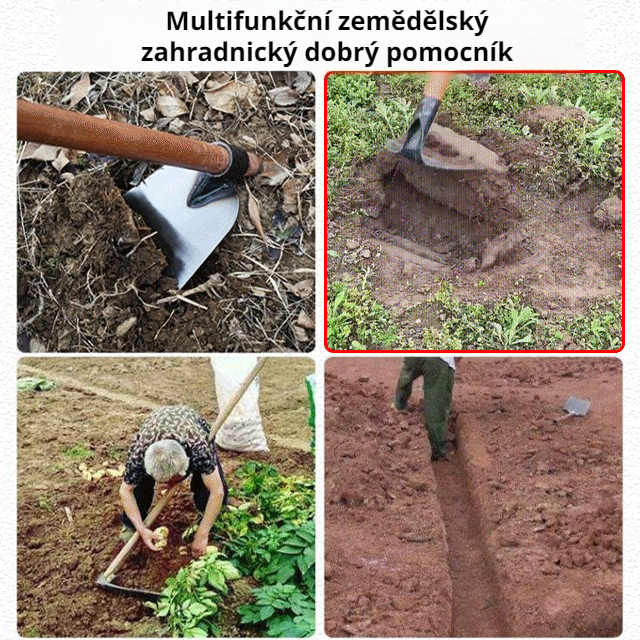 [Jednodílná lišta] Univerzální plečka na pletí a hrabání