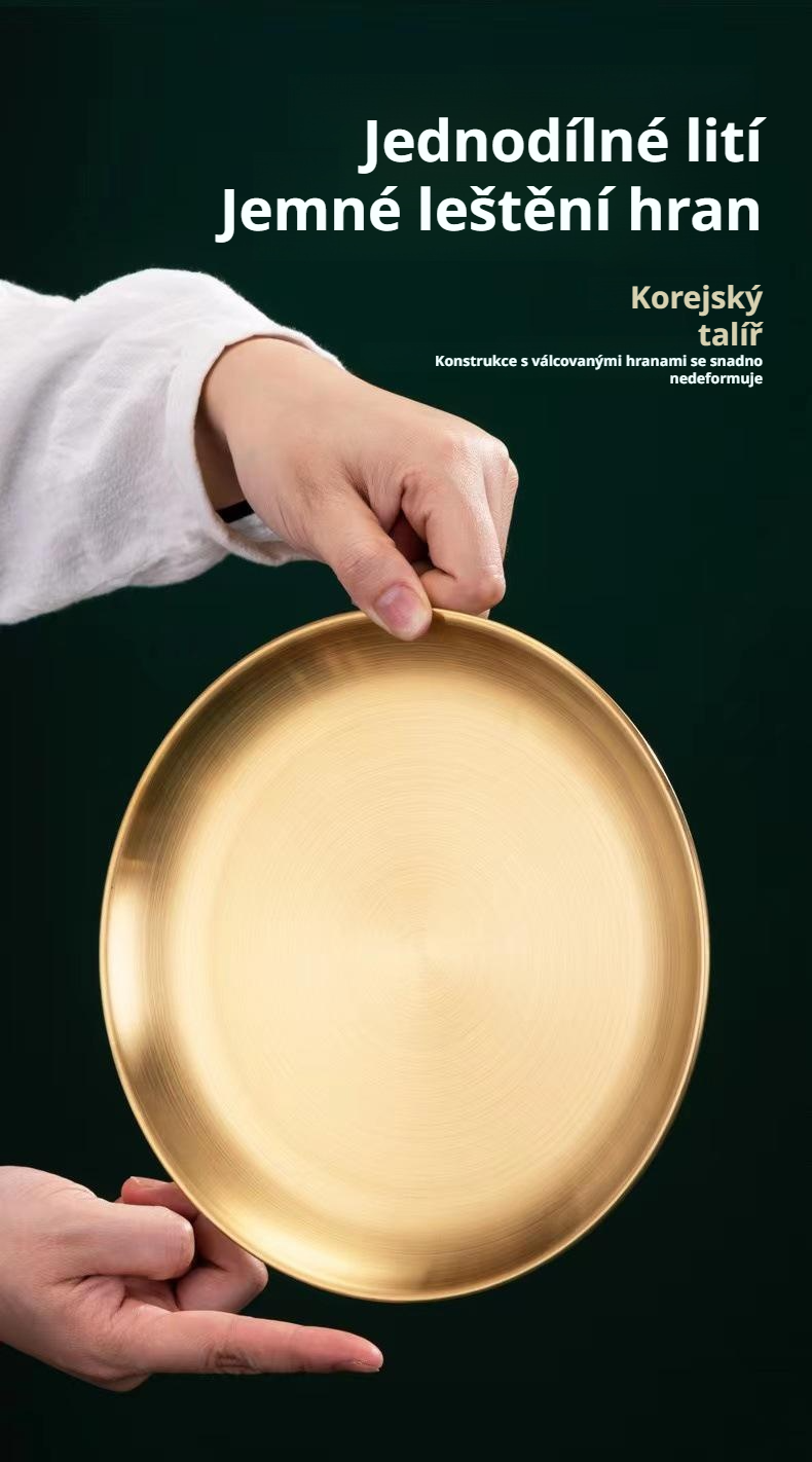 Elegantní servírovací talíř pro domácnost