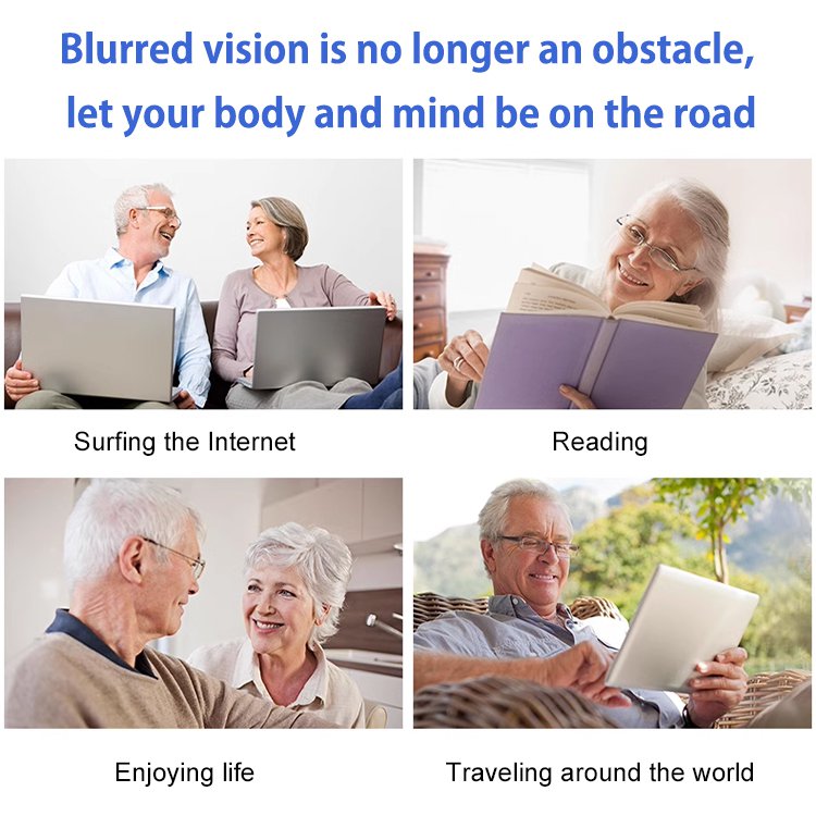 Anti-blue light high-end casual reading glasses