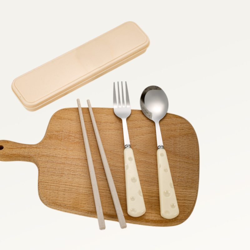 귀여운 치즈 식기 3종 세트