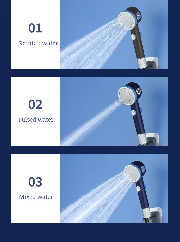 Spa-like bath with filtered handheld shower faucet