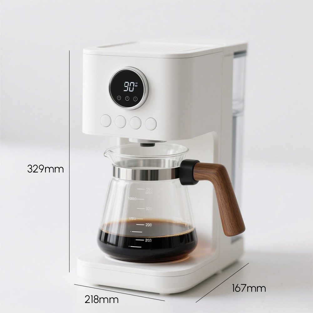 Mașina de cafea INS cu design modern și elegant