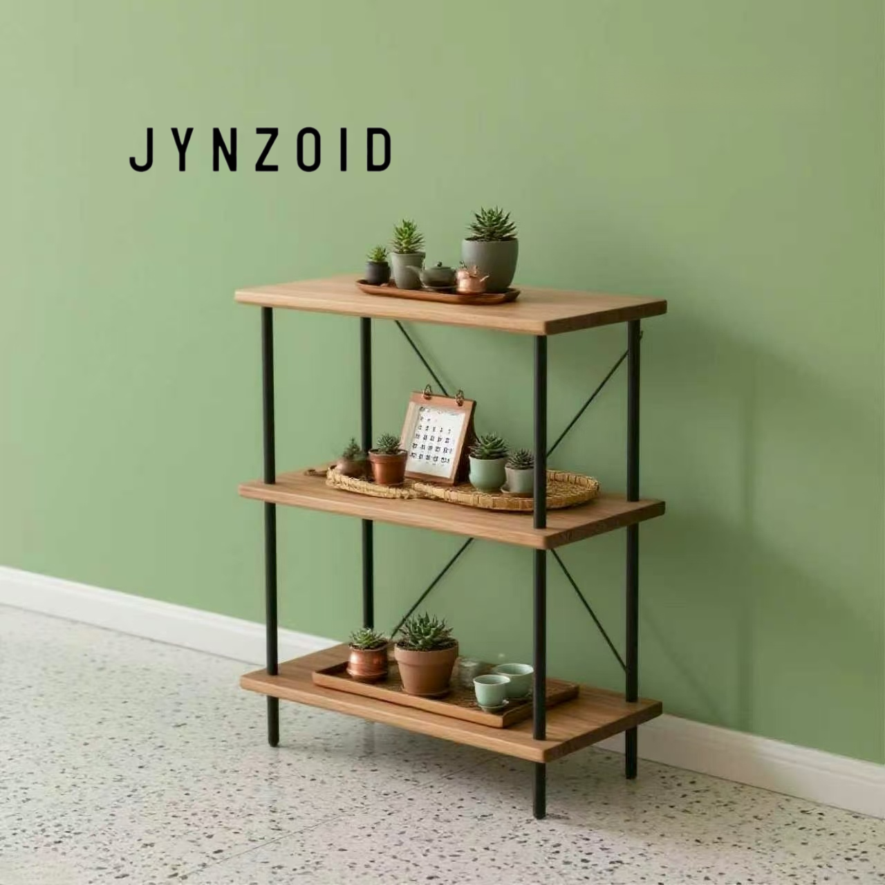 편리한 수납이 가능한 랙 구조