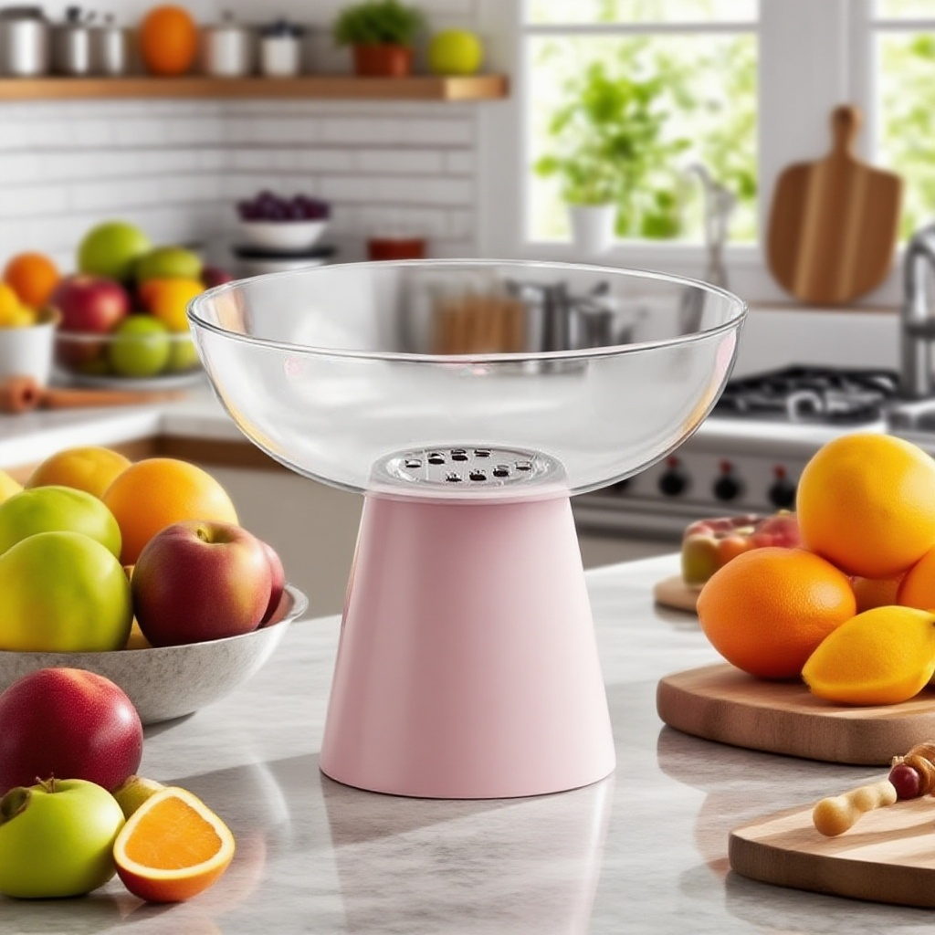 하이 풋 과일 아스팔트 수납 과일 쟁반