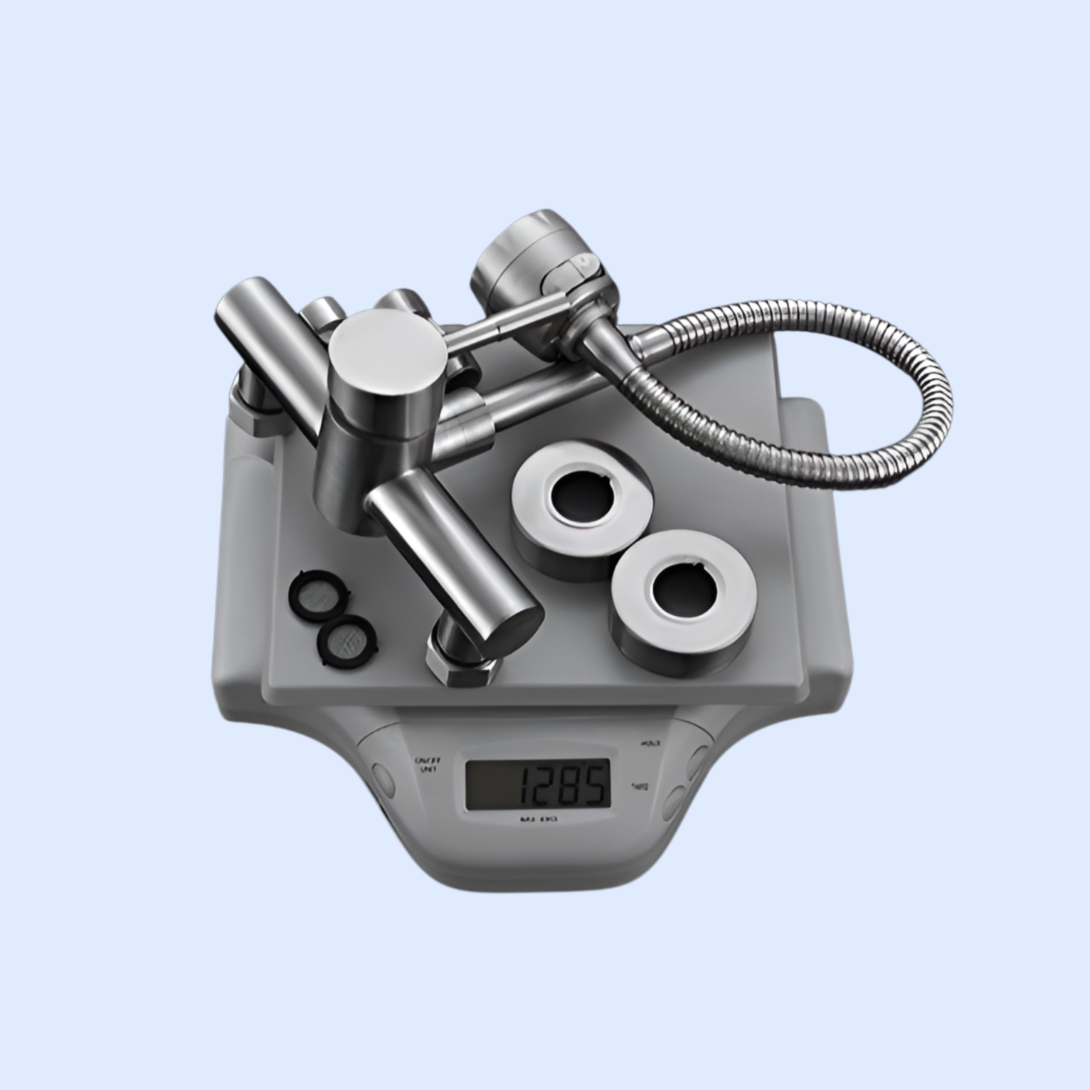 ステンレス製埋め込み型シャワー混合水栓