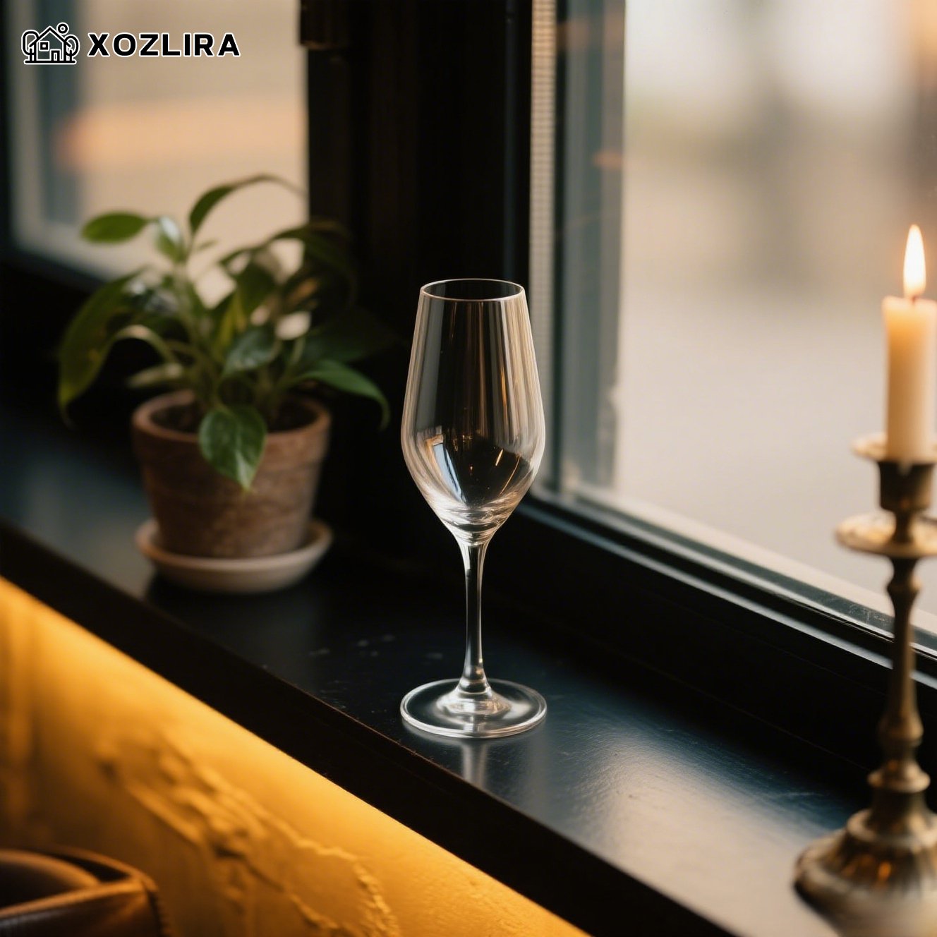 크리스탈 유리 잔