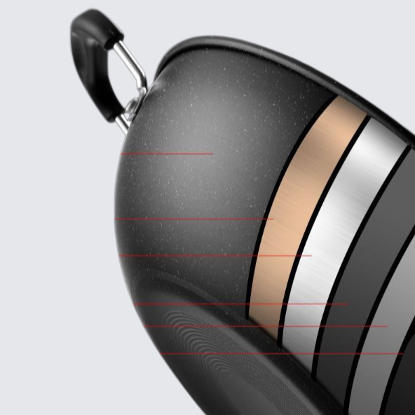 가정용 인덕션 쿠커 노스틱 팬