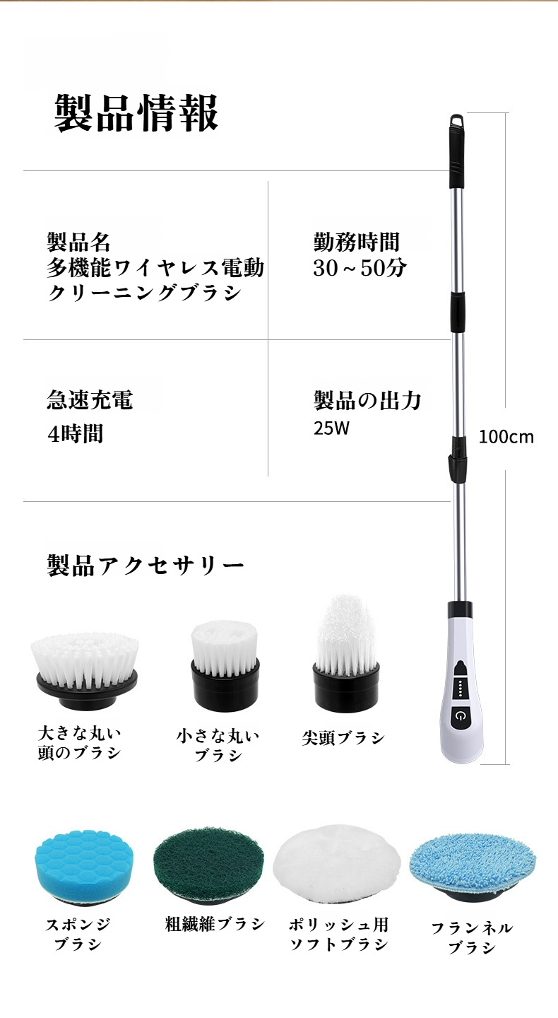 掃除用ブラシセット内容一覧