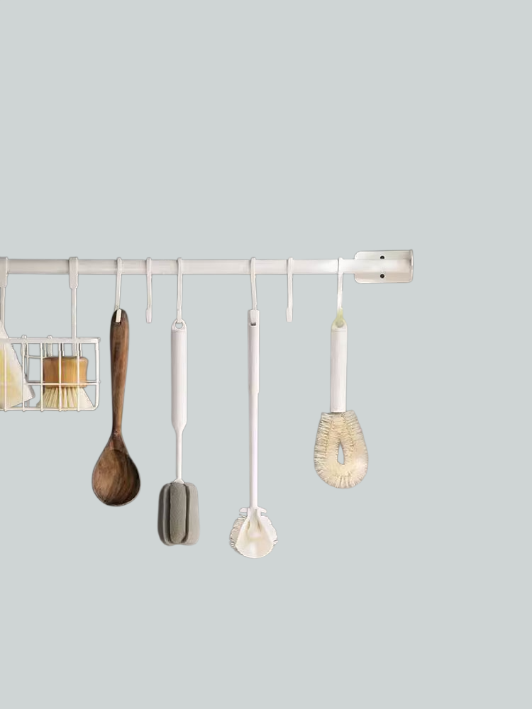 Three in one long handled cleaning cup brush