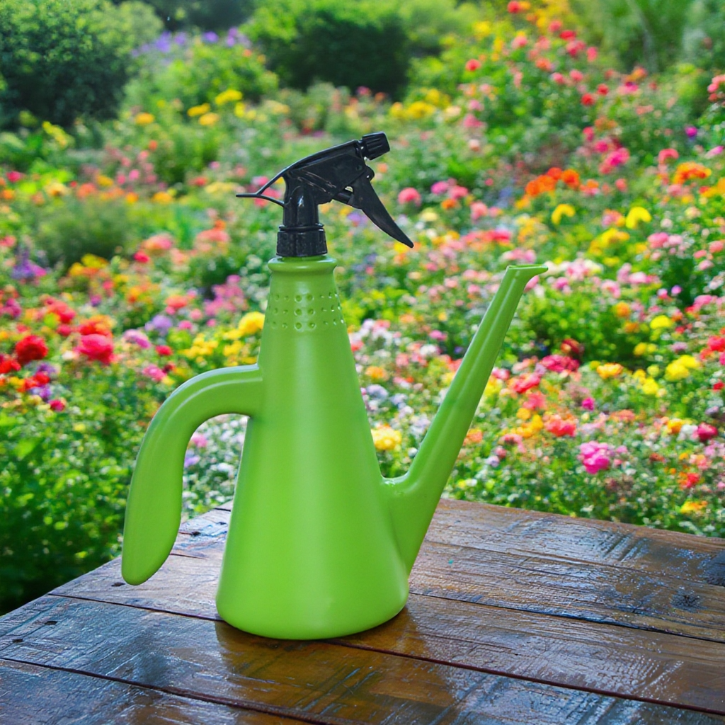 Dvouúčelový postřikovač a konev pro zalévání květin, domácí ruční tlakový sprej