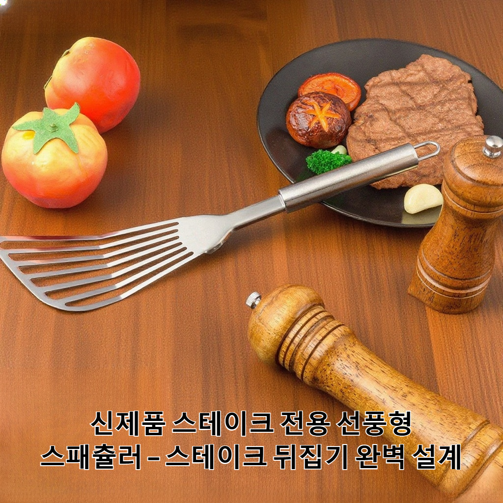 가정용 스테인리스 스틸 생선 튀김 주걱