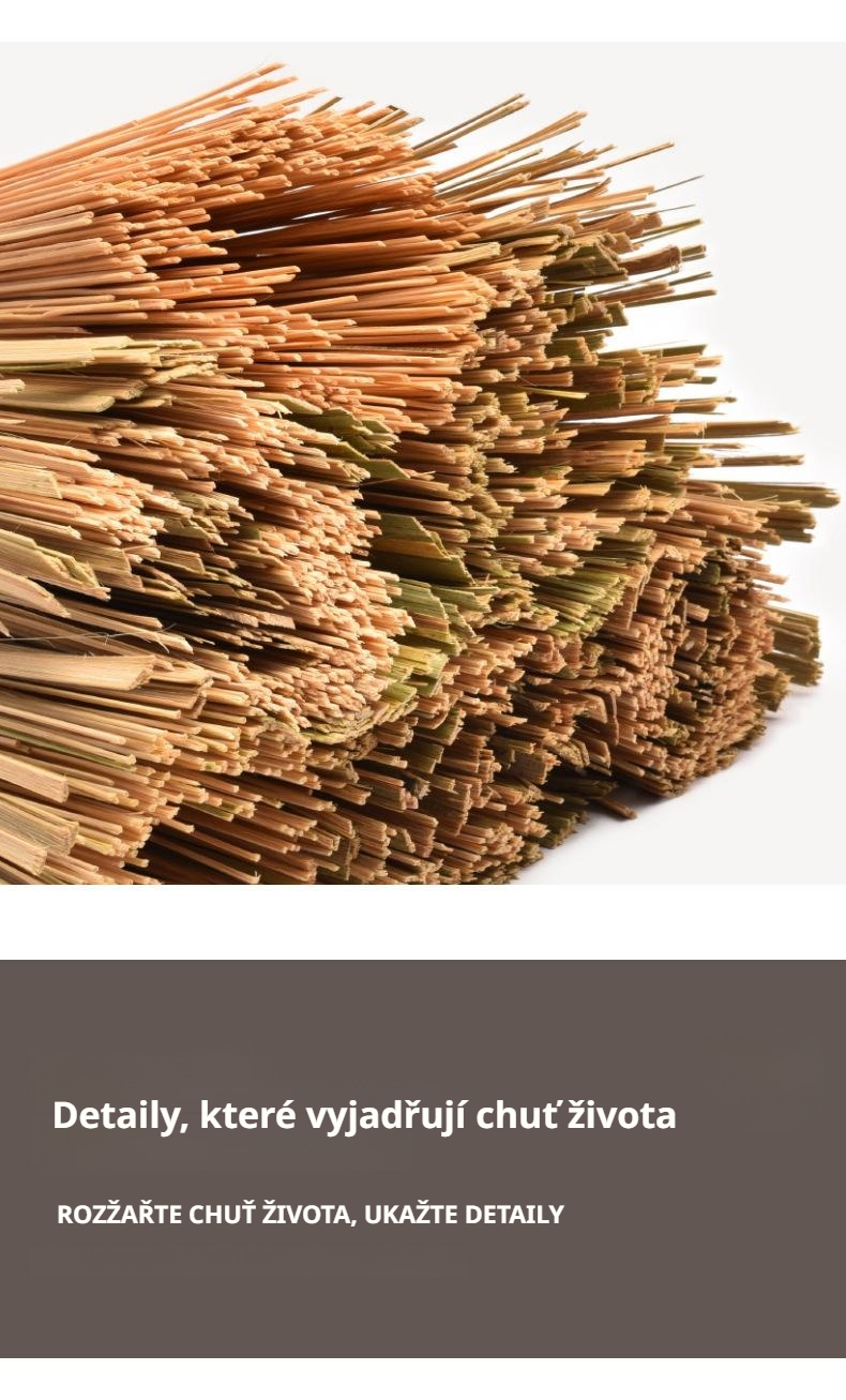 Klasické koště ideální pro každodenní úklid