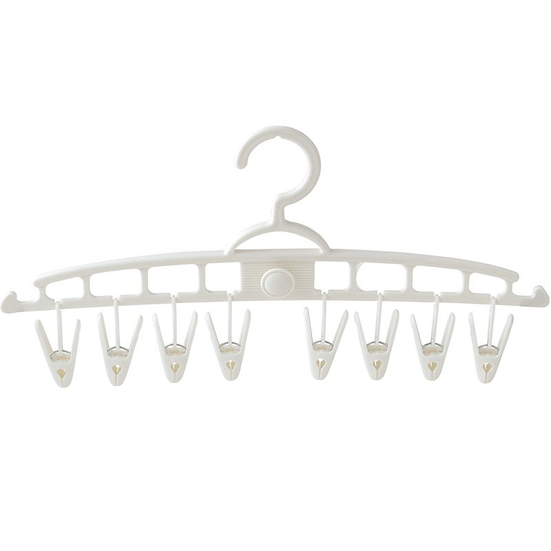 클립이 달린 다용도 옷걸이