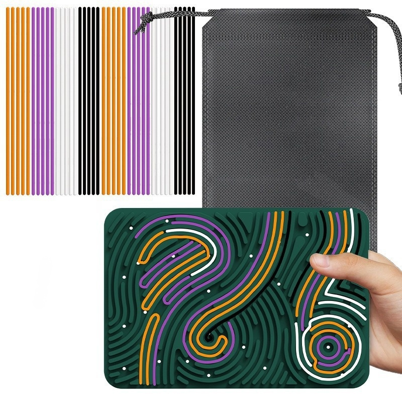 矽膠感官活動板 兒童益智解壓玩具