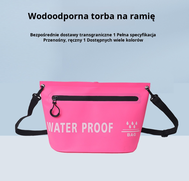 Wodoodporna torba na ramię do pływania