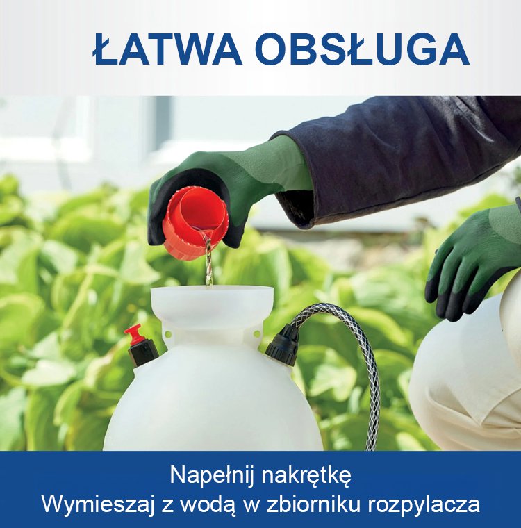Oprysk na chwasty chroniący rośliny uprawne