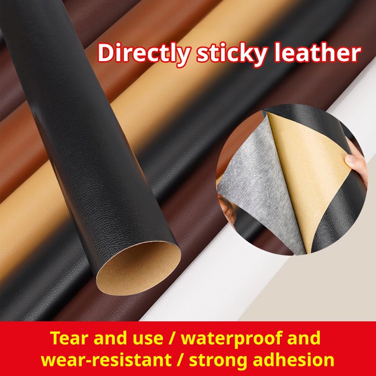 Don’t replace expensive leather! Repair rips, cracks, and holes in 10 seconds.