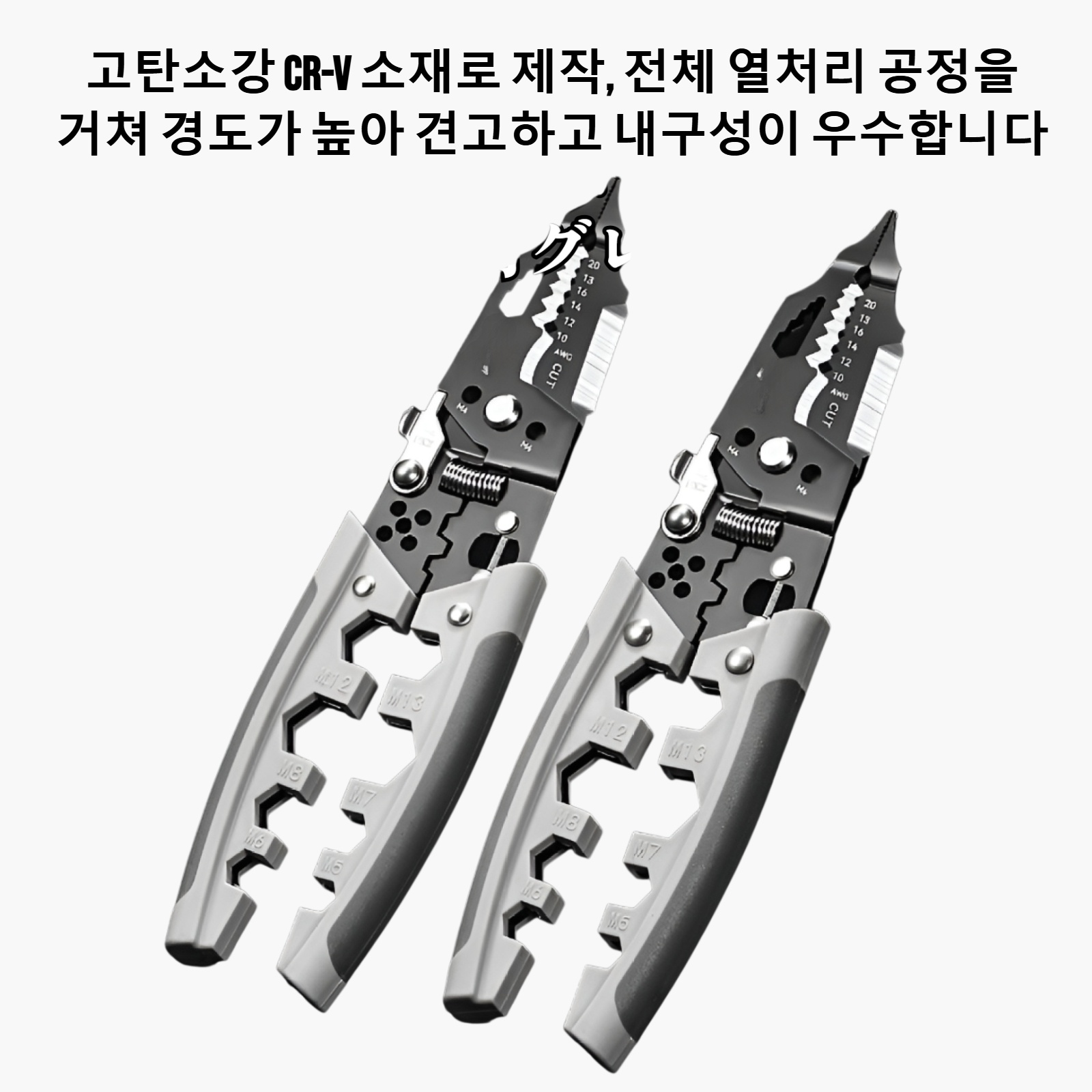 전기 기술자를 위한 다기능 플라이어