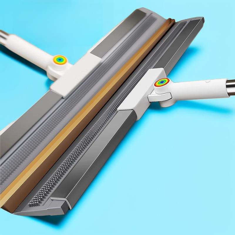 Magic Silicone Upgraded DoubleSided Bathroom Wiper Floor MultiUse Adjustable Broom