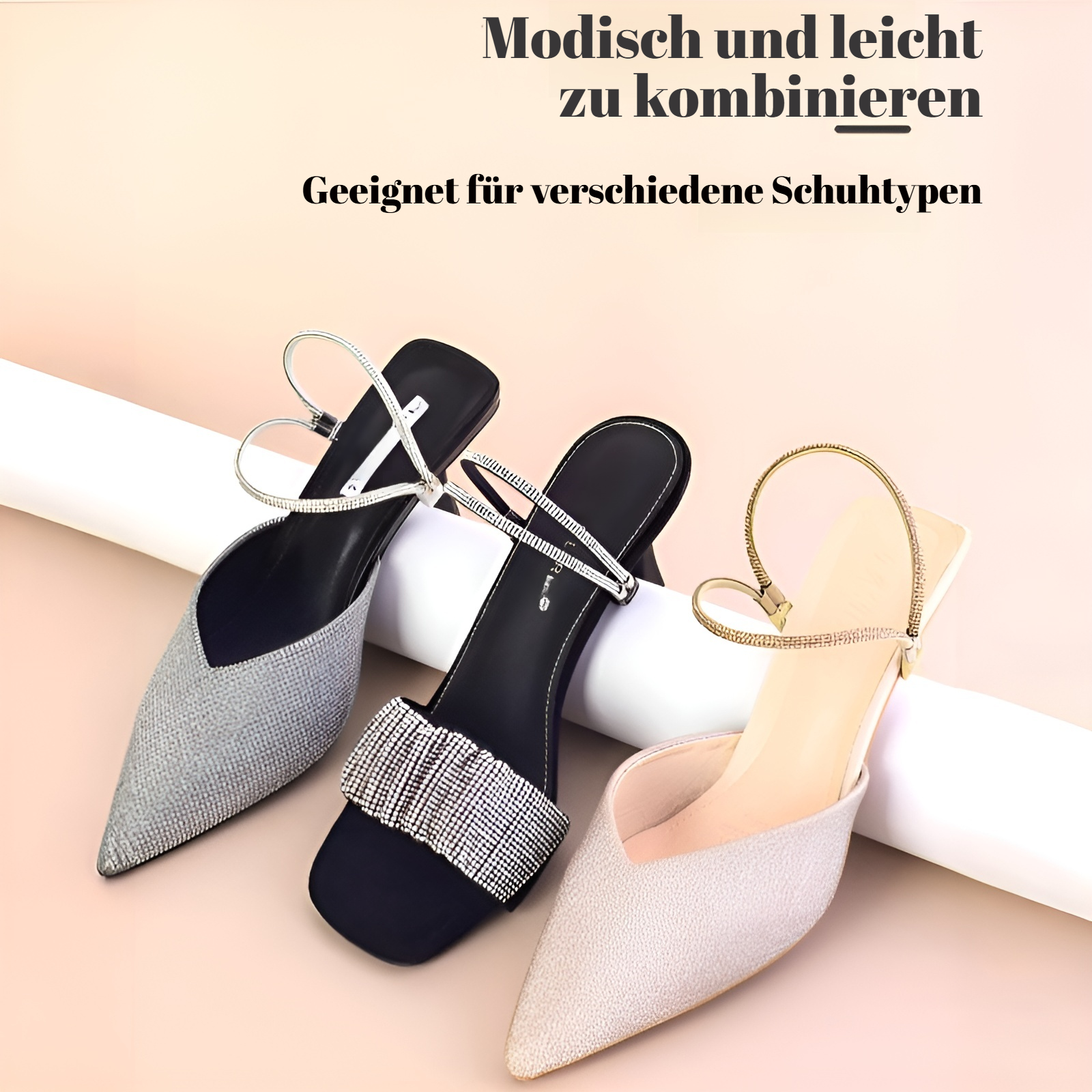 Schnürsenkel für High Heels, um zu verhindern, dass die Absätze herunterfallen,  Schnürsenkel, die n