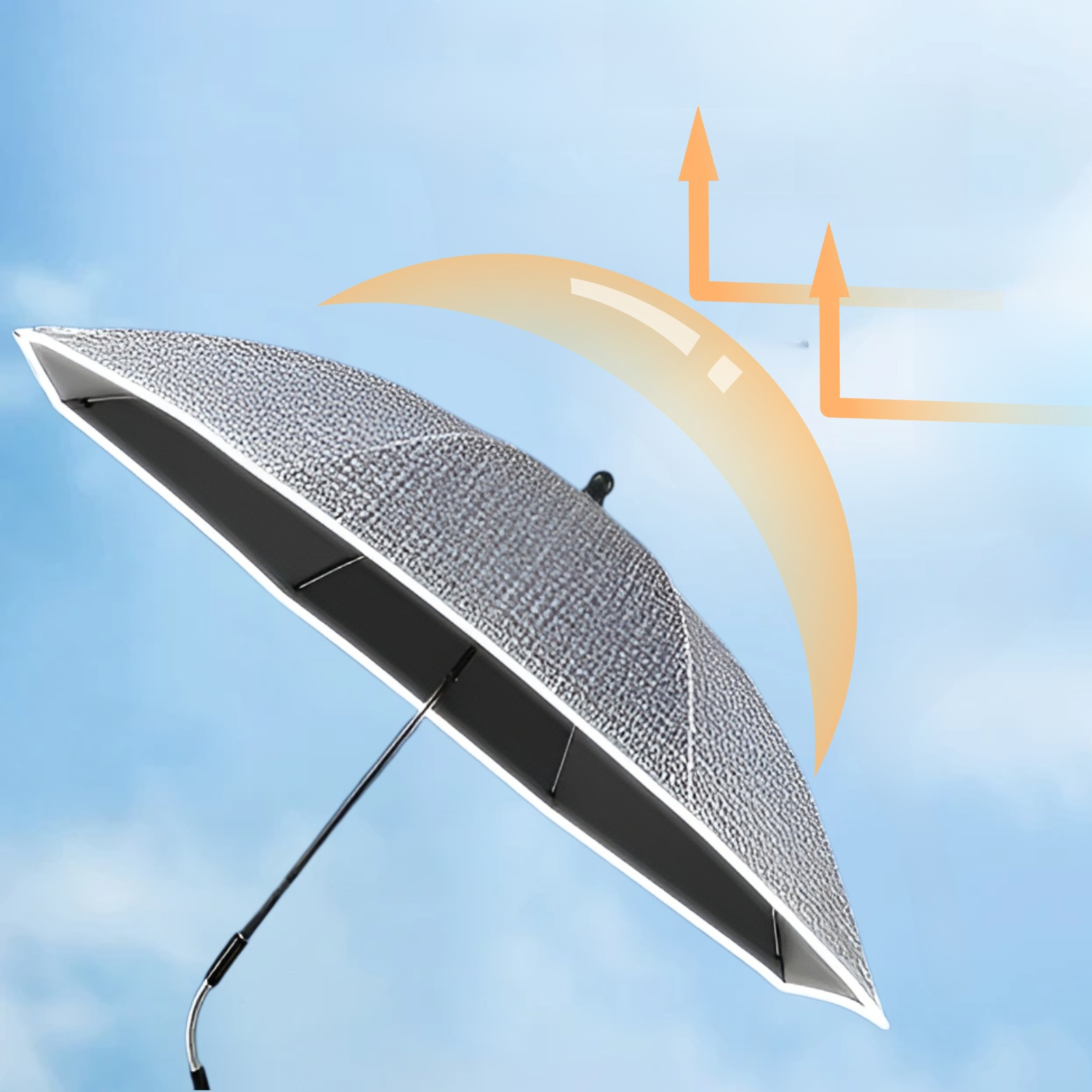 مظلة شمسية مضادة للأشعة فوق البنفسجية للتنزه مع الأطفال