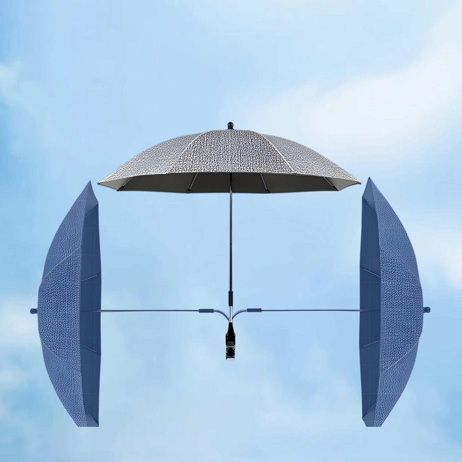 مظلة شمسية مضادة للأشعة فوق البنفسجية للتنزه مع الأطفال