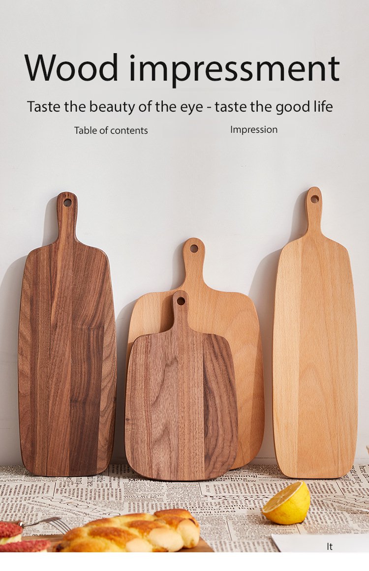 Solid wood cheese board with gourmet cheese and fruit display