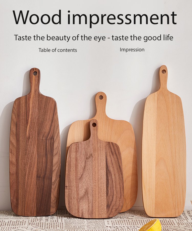 Solid Wood Cheese Board for Gourmet Dining and Entertaining