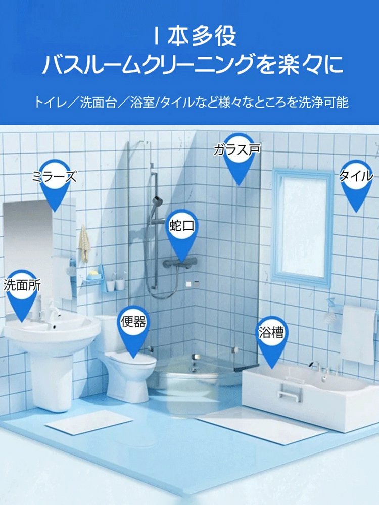 バスルームクリーニングスプレー