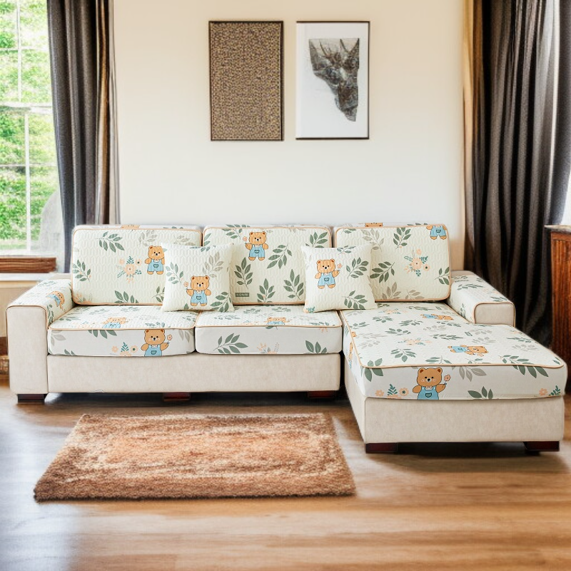 サマーラテックスフルカバーソファカバーの全体画像