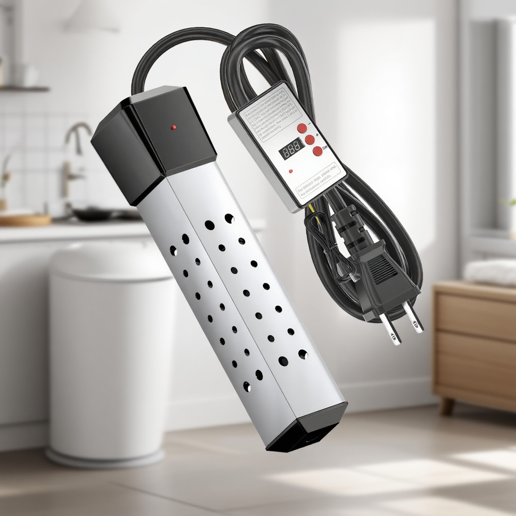 고출력 물끓이기 스틱 온수기 제품 전체 모습