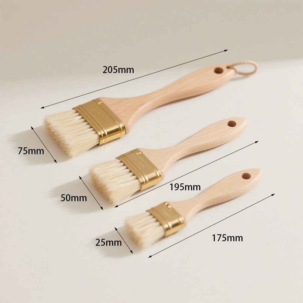 耐熱性に優れたキッチン用ブラシの使用例