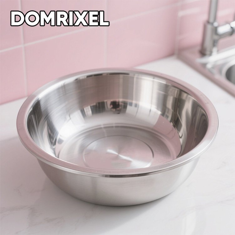 ステンレス製の洗面器