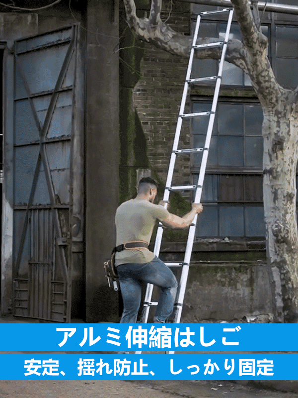 【2時間限定セール！】多機能伸縮はしご