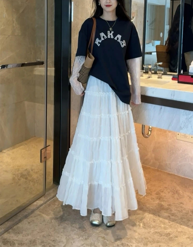 快適な素材のTシャツアップ写真