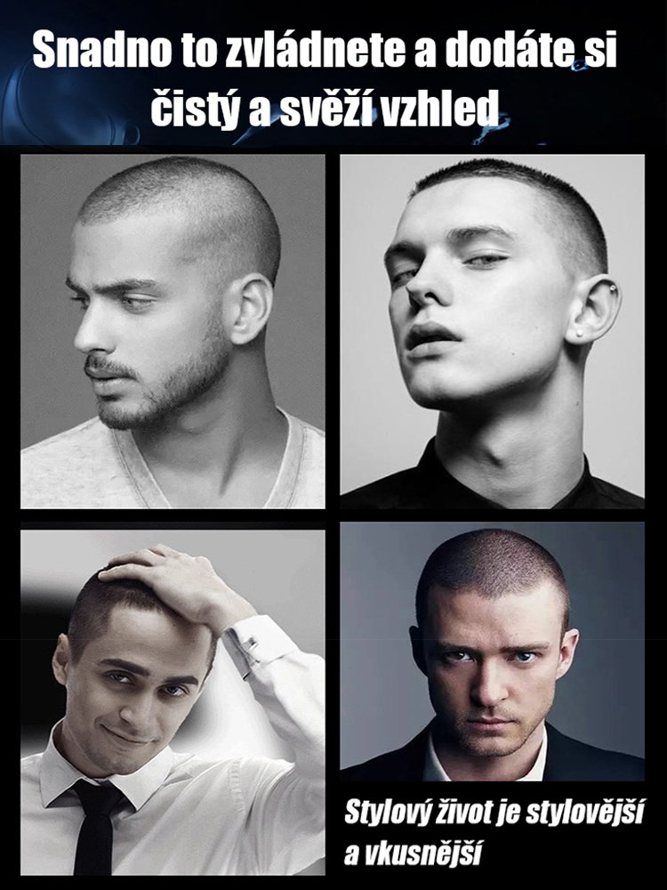 Plně automatický nový model létajícího talíře na stříhání vlasů.