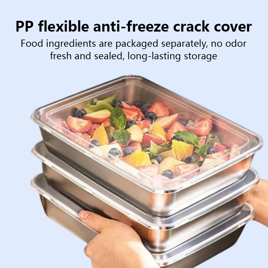 Stainless steel sealed fresh-keeping box