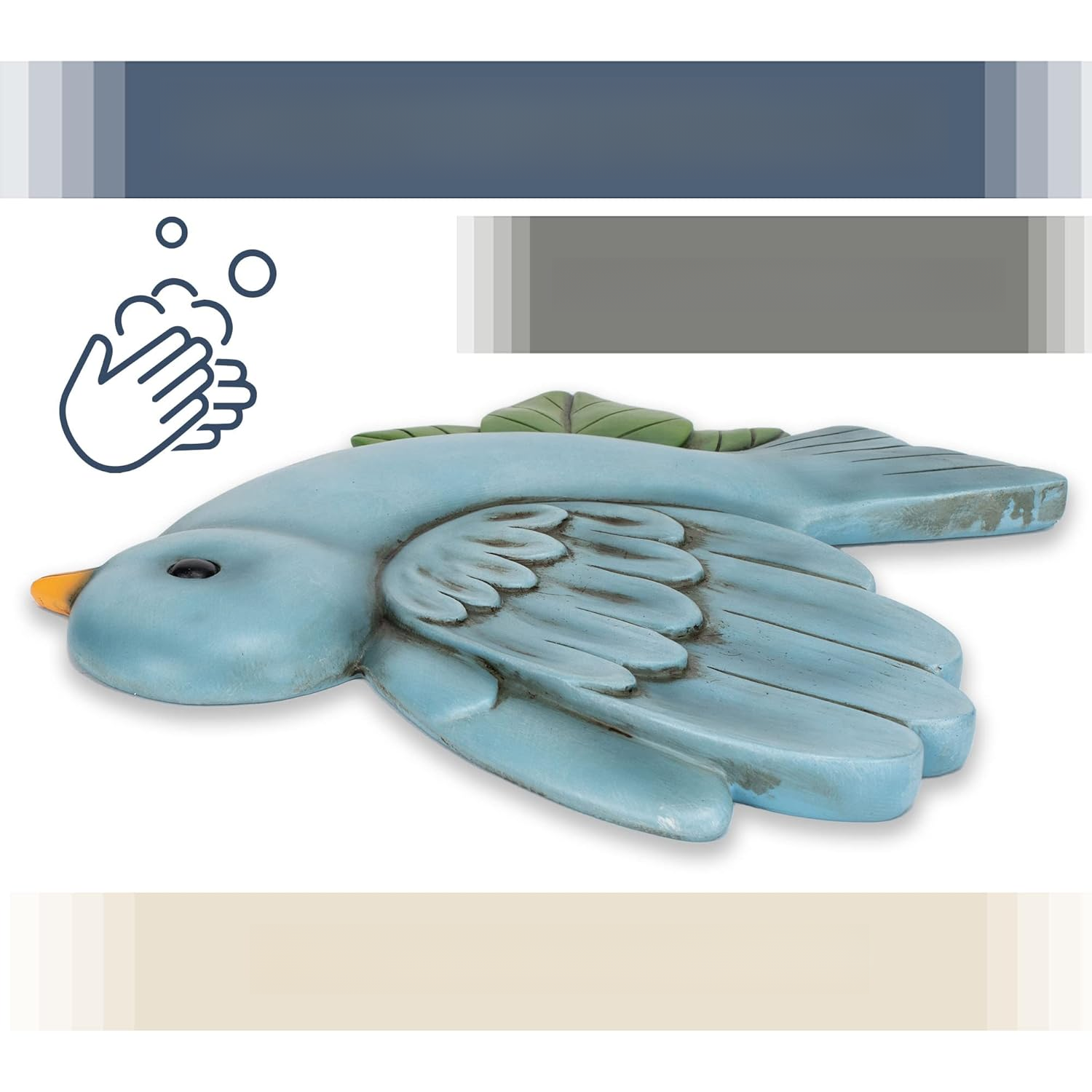 Decorative garden stepping stones