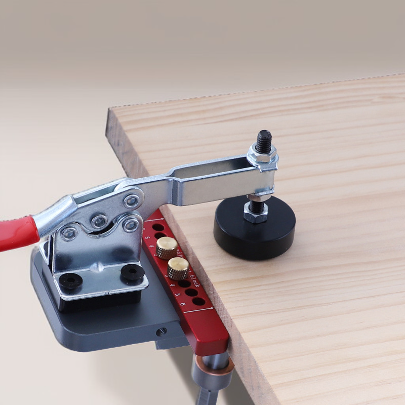 ヒンジオープナー キャビネットドア穴あけ補助工具 穴あきロケーター ヒンジ取り付け工具