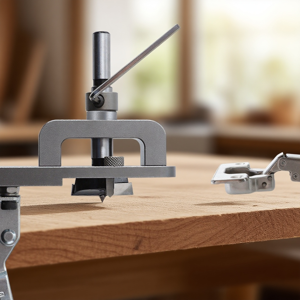 Scharnierlochöffner Bohrpositionierer Schranktürbohrhilfswerkzeug tallationsscharnierscharnier