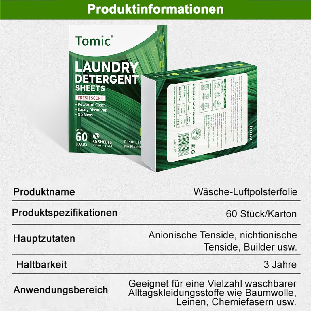 Nano-superkonzentrierte umweltfreundliche Wäschetabletten