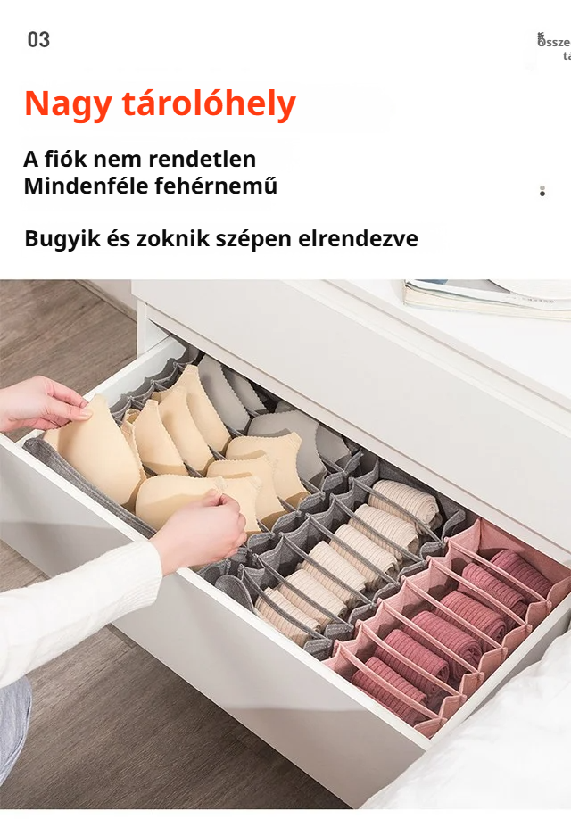 Strapabíró anyagból készült tároló doboz