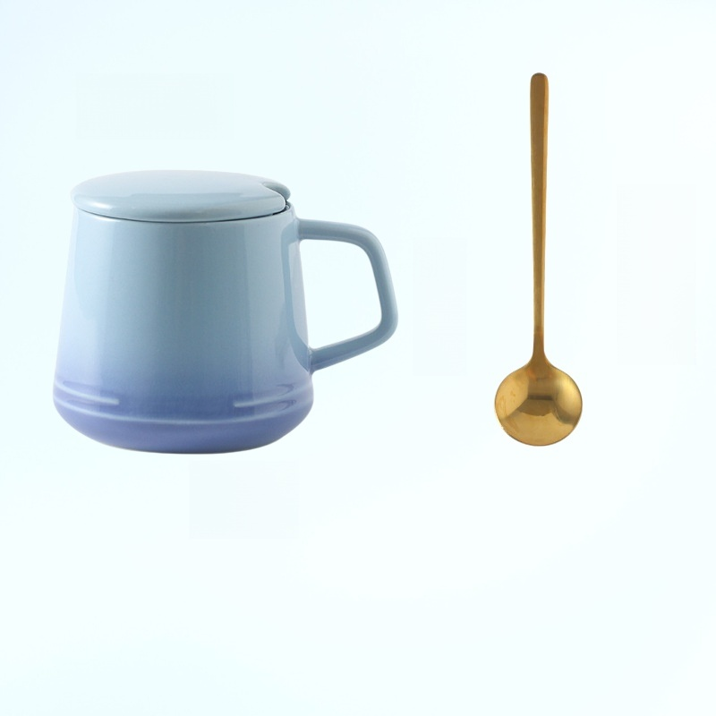 인스 노르딕 세라믹 컵 고가 물컵 사무실 홈